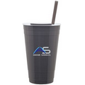 16 Oz. Gray Player Tumbler